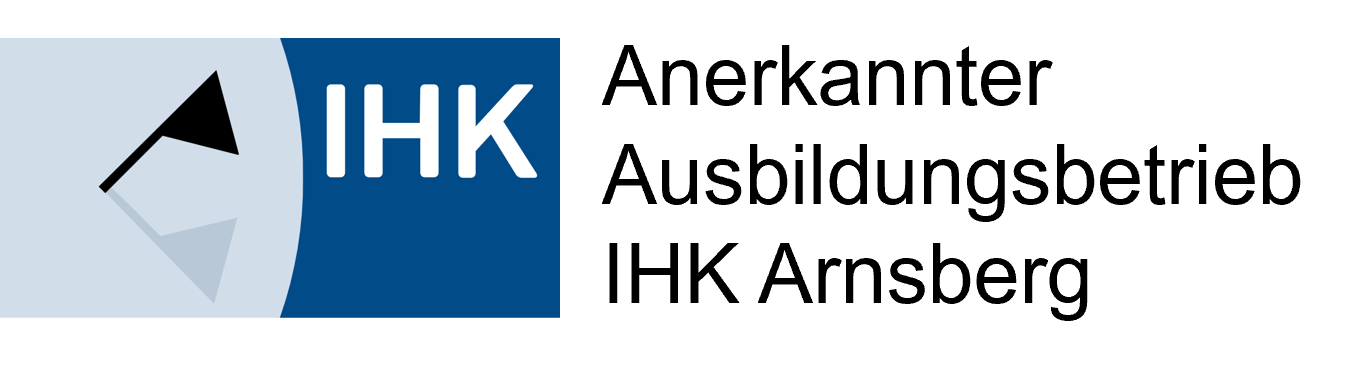 Anerkannter Ausbildungsbetrieb IHK Arnsberg